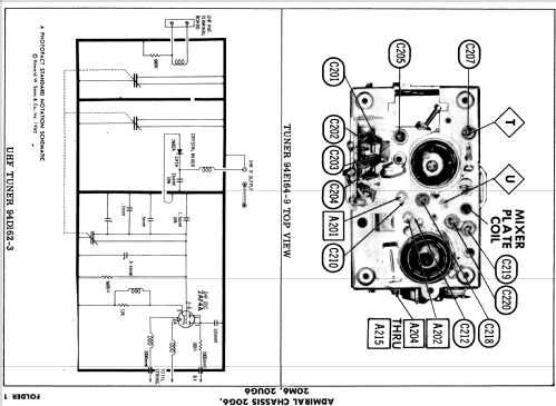 C24M21 Ch= 20G6; Admiral brand (ID = 555257) Television