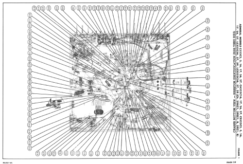 C322C17 Ch= 29Z1; Admiral brand (ID = 2493234) Television