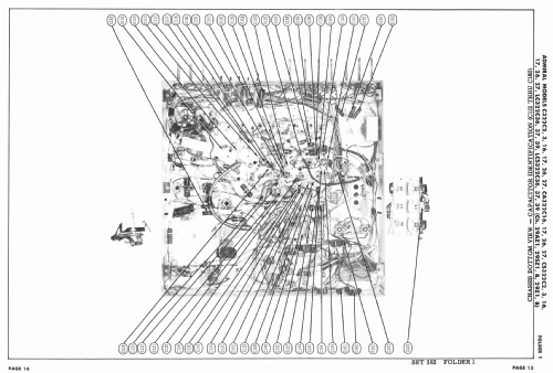 C322C3 Ch= 29Z1; Admiral brand (ID = 2493178) Television