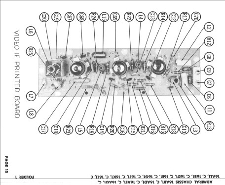 CA21E13 Ch= 16AD1C; Admiral brand (ID = 2567843) Télévision