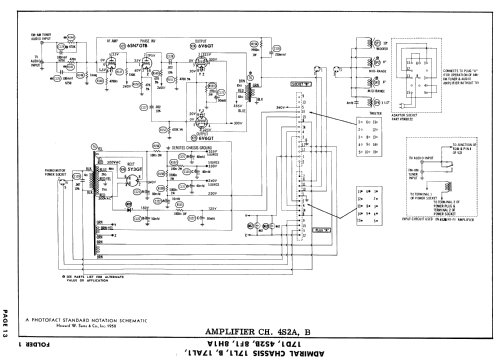 HFA21F33 Ch= 17AL1; Admiral brand (ID = 839522) TV-Radio