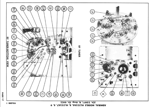 HL323A6B Ch= 23HF1B; Admiral brand (ID = 2500547) Television