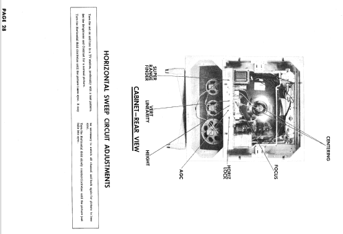 LH21H22 Ch= 20B6C; Admiral brand (ID = 867740) Fernseh-E