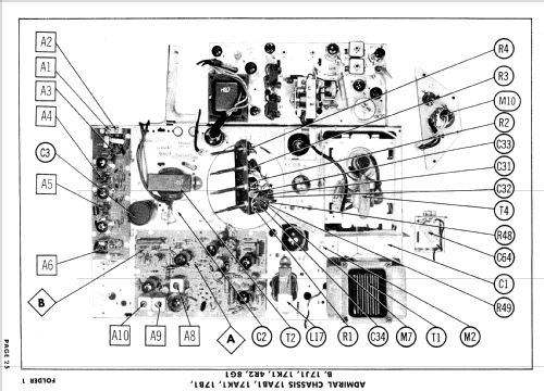 LHA21F32 Ch= 17AB1; Admiral brand (ID = 842263) Television