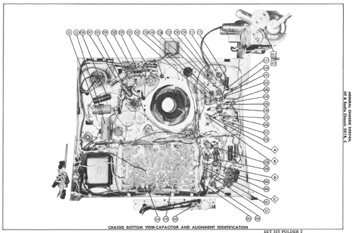 LS23B6N Ch= 20SY4H and 3D1B or 3D1C; Admiral brand (ID = 2330219) Fernseh-R