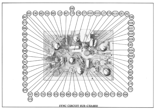 LS23B6N Ch= 20SY4H and 3D1B or 3D1C; Admiral brand (ID = 2330221) Fernseh-R