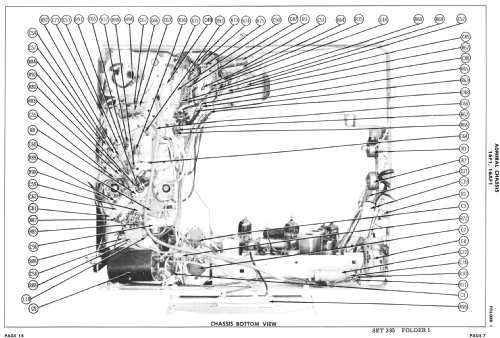 P17D21 Ch= 16F1; Admiral brand (ID = 2577275) Television