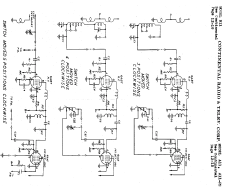 R58 Ch=B11; Admiral brand (ID = 472448) Radio