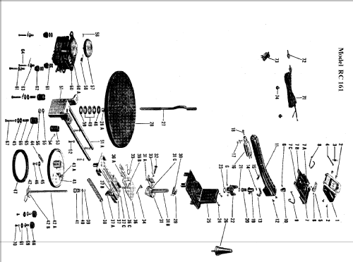 RC 161 ; Admiral brand (ID = 310220) Ton-Bild