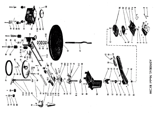 RC 200 ; Admiral brand (ID = 310867) Ton-Bild