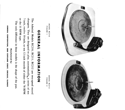 RC 211 ; Admiral brand (ID = 1434871) Sonido-V