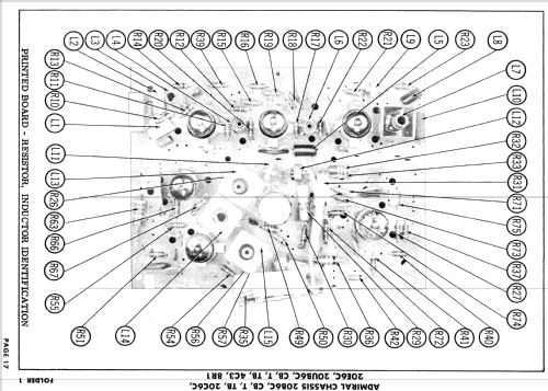 SH21H23 Ch= 4C3; Admiral brand (ID = 868691) Fernseh-E