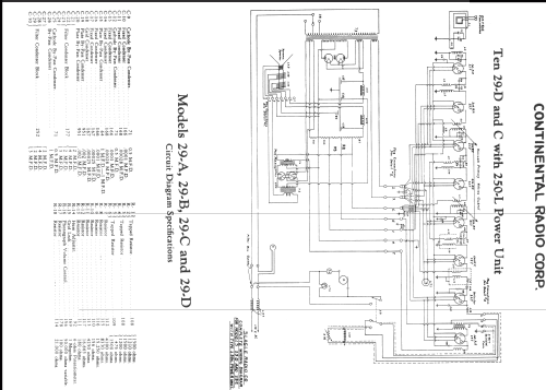 Slagle 29C ; Admiral brand (ID = 216566) Radio