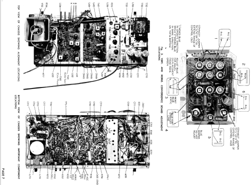 SMK6501M 'Cotillion' Ch= 1H1258-2, 23A6; Admiral brand (ID = 1539697) TV-Radio
