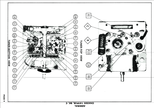 T141 X Ch= 14YP3CX; Admiral brand (ID = 1743589) Television