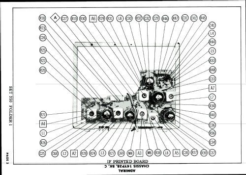 T142 CH= 14YP3C; Admiral brand (ID = 1743628) Television