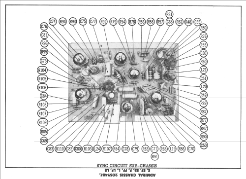 TS23B17 Ch= 20SY4BF; Admiral brand (ID = 2345216) Televisore