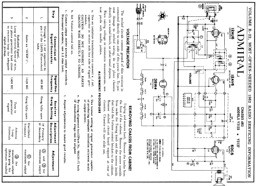 Y3137 'Chaperone' Ch= 4R3; Admiral brand (ID = 149936) Radio