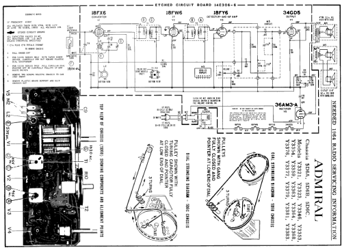 Y3381 'Marquis' Ch= 5D6C; Admiral brand (ID = 176215) Radio