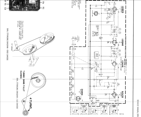 Y3523 Ch= 5L6; Admiral brand (ID = 1545810) Radio