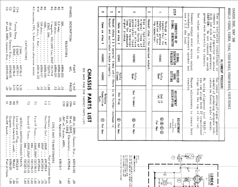 Y3564 Ch= 5M6; Admiral brand (ID = 1544951) Radio