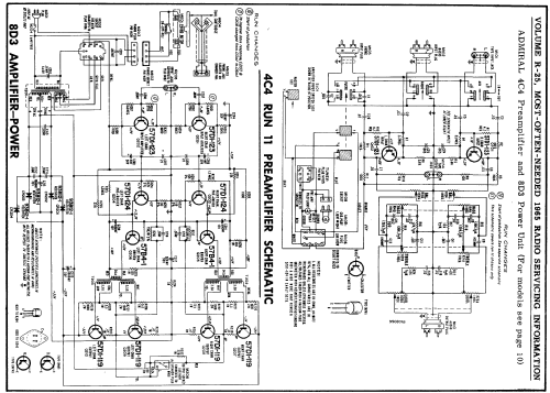 Y8601 Ch= 12A2 + 4C4 + 8D3; Admiral brand (ID = 187469) Radio