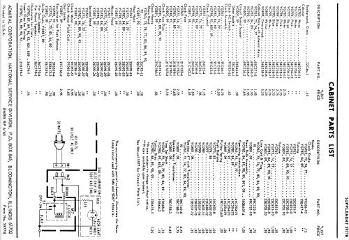 YG763 Ch= 5D6E; Admiral brand (ID = 1544686) Radio