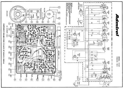 YK237 Ch= 10C3; Admiral brand (ID = 205395) Radio