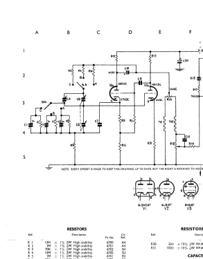 L.F. Signal Generator J-2; Advance Electronics (ID = 2739608) Equipment
