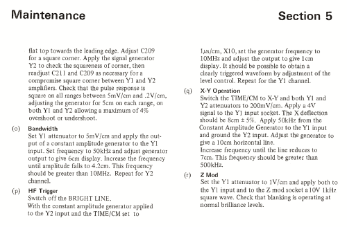 Dual Channel Oscilloscope OS250; Advance Electronics (ID = 659645) Equipment