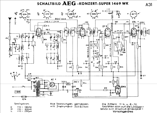 1469WK; AEG Radios Allg. (ID = 309830) Radio