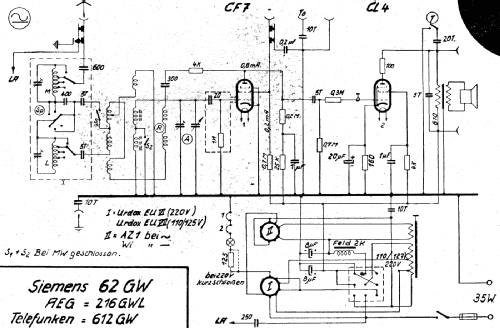 17GW ; AEG Radios Allg. (ID = 2997372) Radio