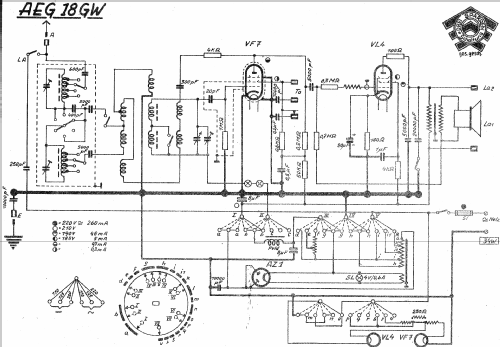 18GW; AEG Radios Allg. (ID = 810956) Radio