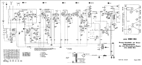 2083WU; AEG Radios Allg. (ID = 104521) Radio