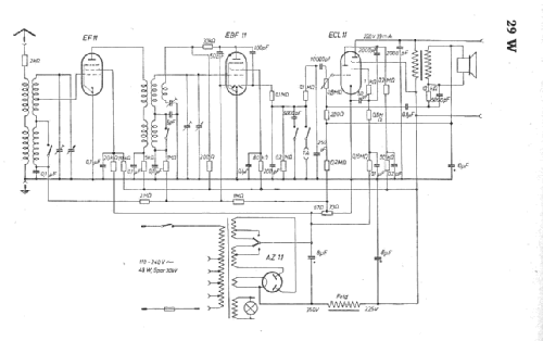 29W; AEG Radios Allg. (ID = 5897) Radio