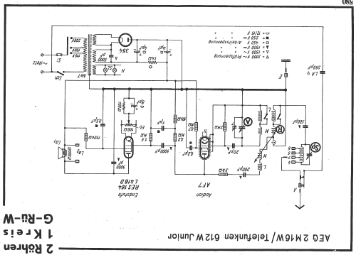 2M16W; AEG Radios Allg. (ID = 13318) Radio