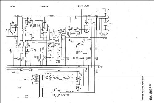 3074WU; AEG Radios Allg. (ID = 11693) Radio