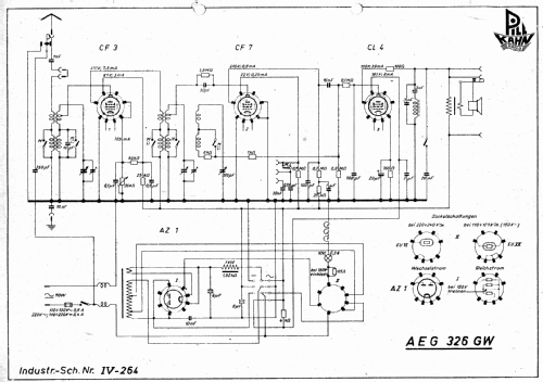 3-26GW - 326GWL; AEG Radios Allg. (ID = 476217) Radio