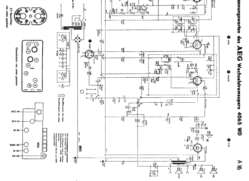 3D Raumklang-Super 4065WD; AEG Radios Allg. (ID = 578709) Radio