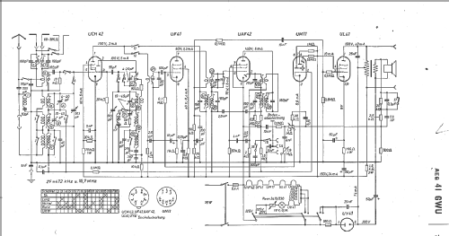 41GWU; AEG Radios Allg. (ID = 11652) Radio