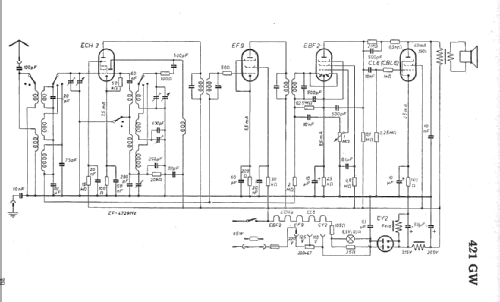 421GW; AEG Radios Allg. (ID = 5906) Radio