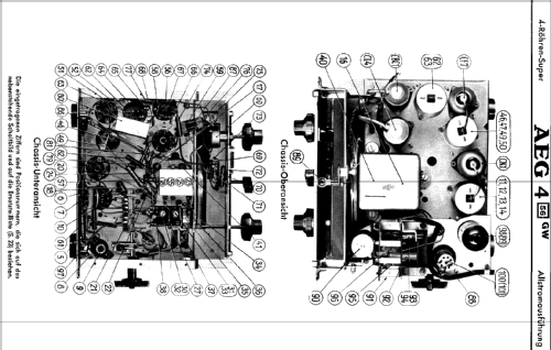 4-56GW; AEG Radios Allg. (ID = 208175) Radio