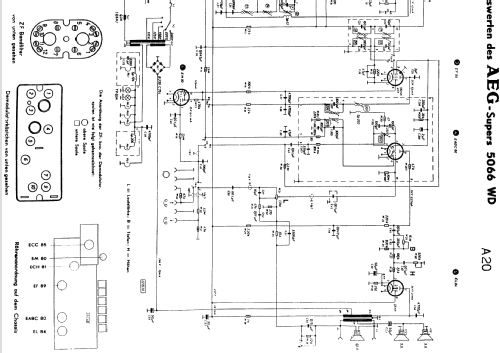 3D Raumklang-Super 5066WD; AEG Radios Allg. (ID = 309485) Radio