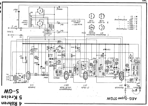 Super 57GW ; AEG Radios Allg. (ID = 13250) Radio