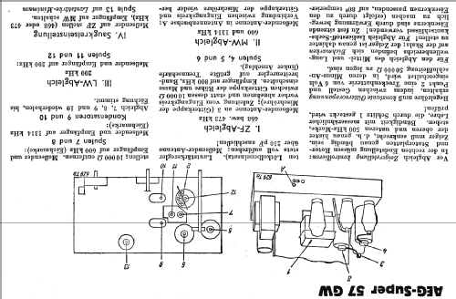 Super 57GW ; AEG Radios Allg. (ID = 13252) Radio
