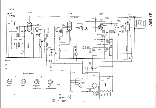 58GW; AEG Radios Allg. (ID = 5927) Radio