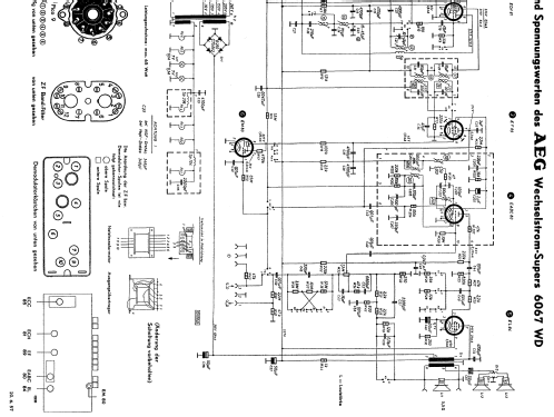 6067WD; AEG Radios Allg. (ID = 74386) Radio