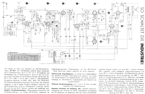 61WU; AEG Radios Allg. (ID = 2013552) Radio