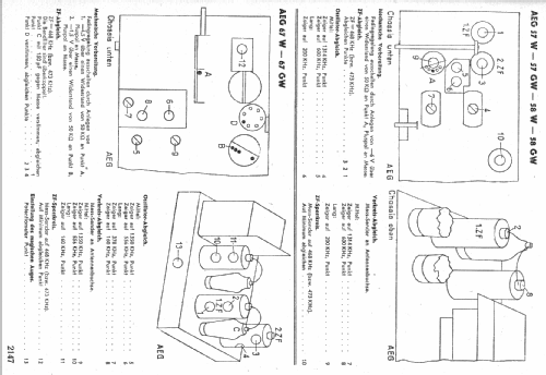 67W ; AEG Radios Allg. (ID = 6411) Radio