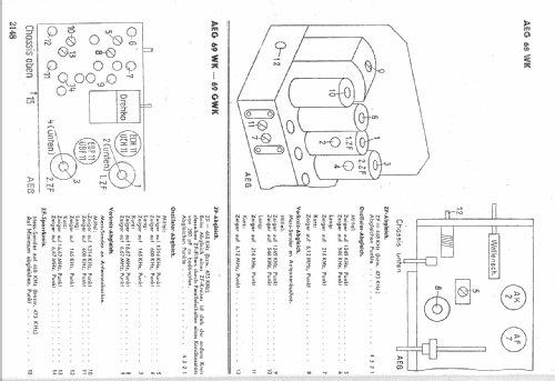 AEG-Super 69GWK; AEG Radios Allg. (ID = 6391) Radio